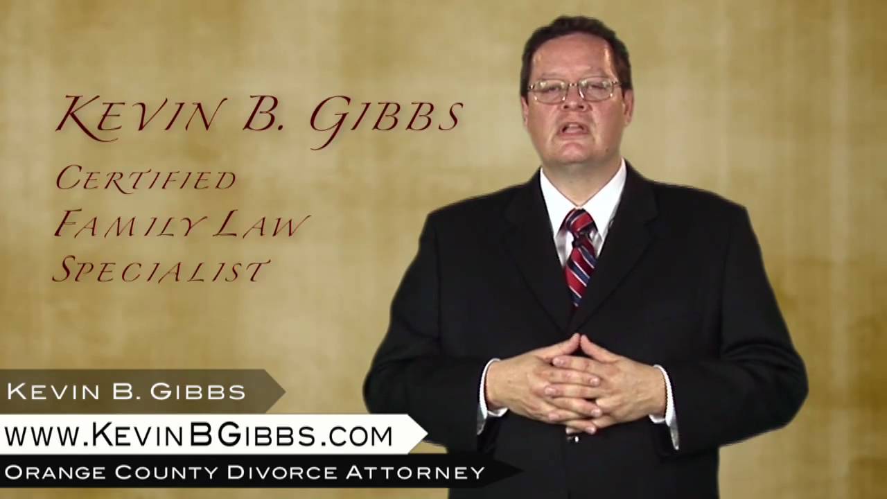 Orange County Family Law Attorney - Child Custody