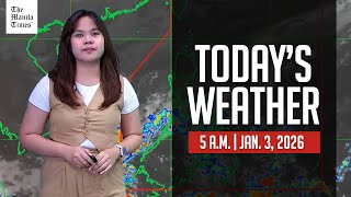 Today's Weather, 5 A.M. | January 3, 2026