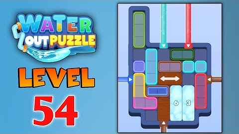 Water Out Puzzle Level 54 Game Walkthrough