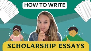 How To Write a Scholarship Essay and WIN Money for College!