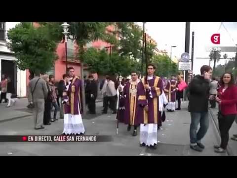 Fervorosa y Mariana Hermandad del Santísimo Sacramento y Cofradía de Nazarenos del Triunfo de la Santa Cruz, Santo Cristo Varón de Dolores de la Divina Misericordia, Nuestra Señora del Sol y San Juan Evangelista