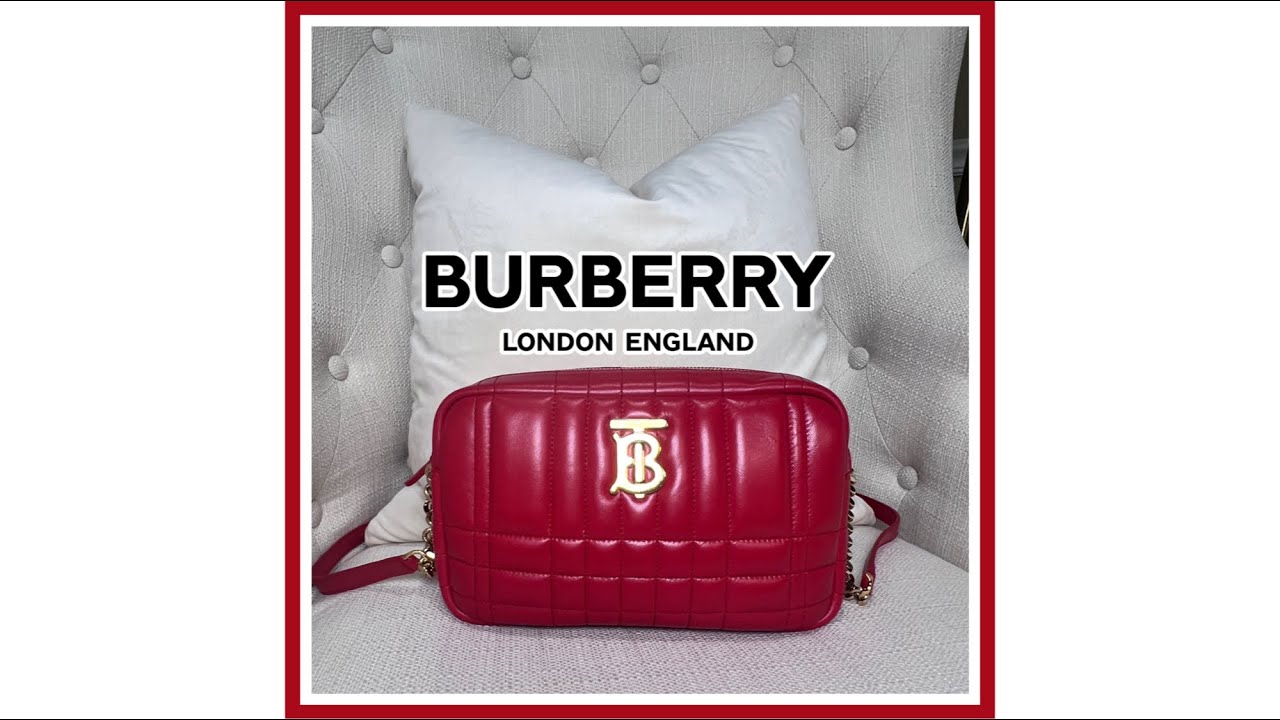 Burberry Camera Bag | Whats in my bag!😍 - YouTube