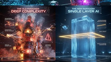 Nieuw paradigma: AI met één laag