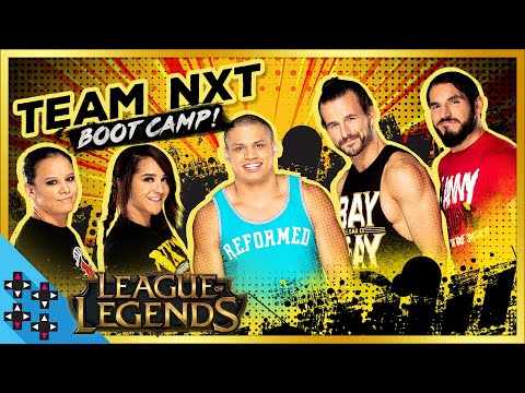 WWE vs. NXT: LEAGUE OF LEGENDS - Tyler1 gets Team NXT ready!