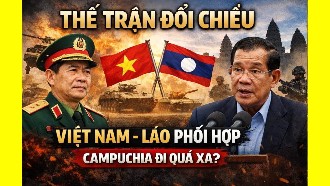 THẾ TRẬN ĐÔNG DƯƠNG ĐỔI CHIỀU VIỆT NAM – LÀO PHỐI HỢP QUỐC PHÒNG, CAMPUCHIA ĐI QUÁ XA