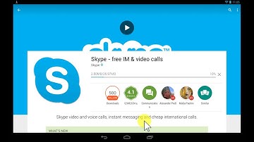 TechnoCoach - How to install Skype on Android OS