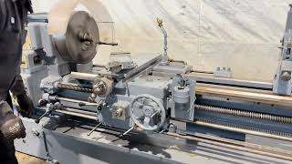 22" X 72" WOODHOUSE & MITCHELL ENGINE LATHE. STOCK # 0990825