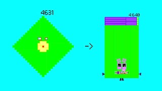 4631 - 4640 | Numberblocks Band Retro
