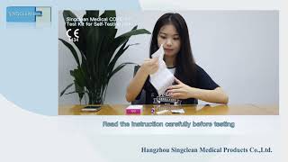 Singclean Covid-19 Test Kit Colloidal Gold Method