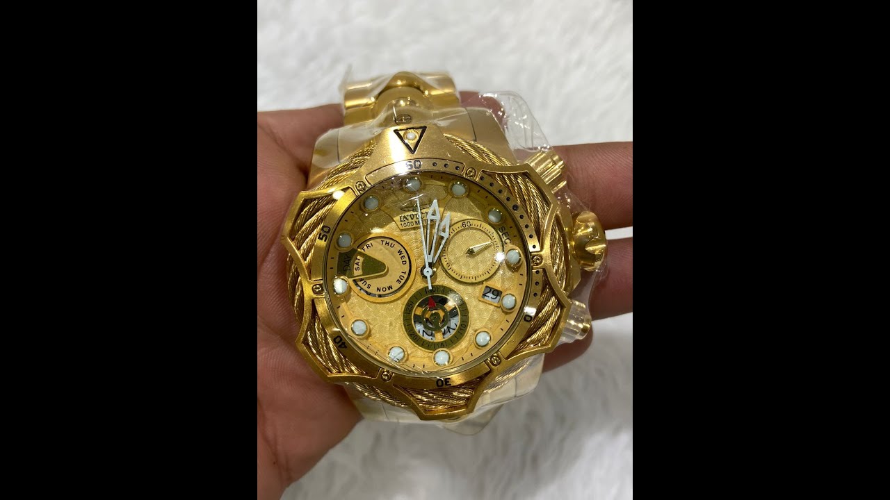 Relógio Invicta Original Dourado