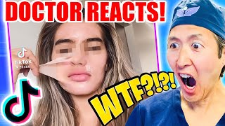 Plastic Surgeon Reacts to HILARIOUS TikTok Videos!