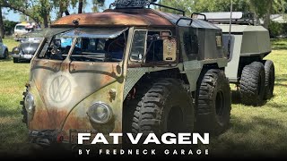 Custom Vw Bus The Vw Fat Vagen Unique Custom Volkswagen By Fredneck Garage 4K