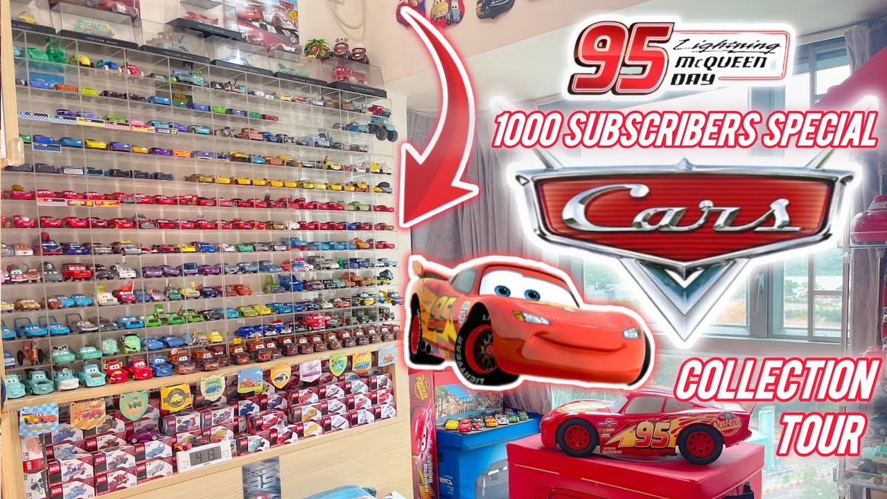 Disney Cars 2025 collection tour - 95 Lighting ￼McQueen day