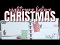 Plan With Me Happy Planner Nightmare Before Christmas - Creative Journal