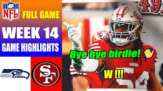 Seattle Seahawks vs San Francisco 49ers FULL GAME [WEEK 14] | NFL Highlights 2023
