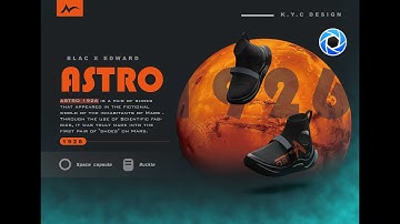2021 SHOES DESIGN | Product 3D Animation  | Keyshot 10 and Premiere Pro | ASTRO X 1926