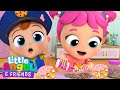 Cookie Police Song with Princess Jill and Baby John | @LittleAngel And Friends Kid Songs