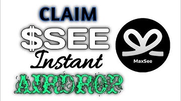 Claim Free $SEE Instantly, on BNB Network || Maximum Value Project