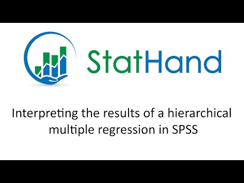StatHand Interpreting The Results Of A Hierarchical