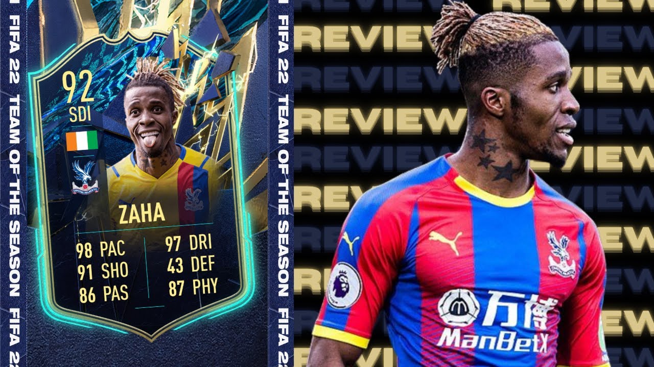 ¿EXTREMO DE LA PREMIER TOP? WILFRIED ZAHA TOTS 92 REVIEW | FIFA 22