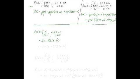 Writing a piecewise defined function with unit step functions