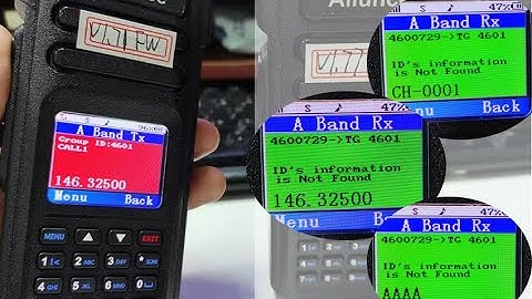 #AilunceHD1 How to show the channel name instead of frequency on when receiving a signal?