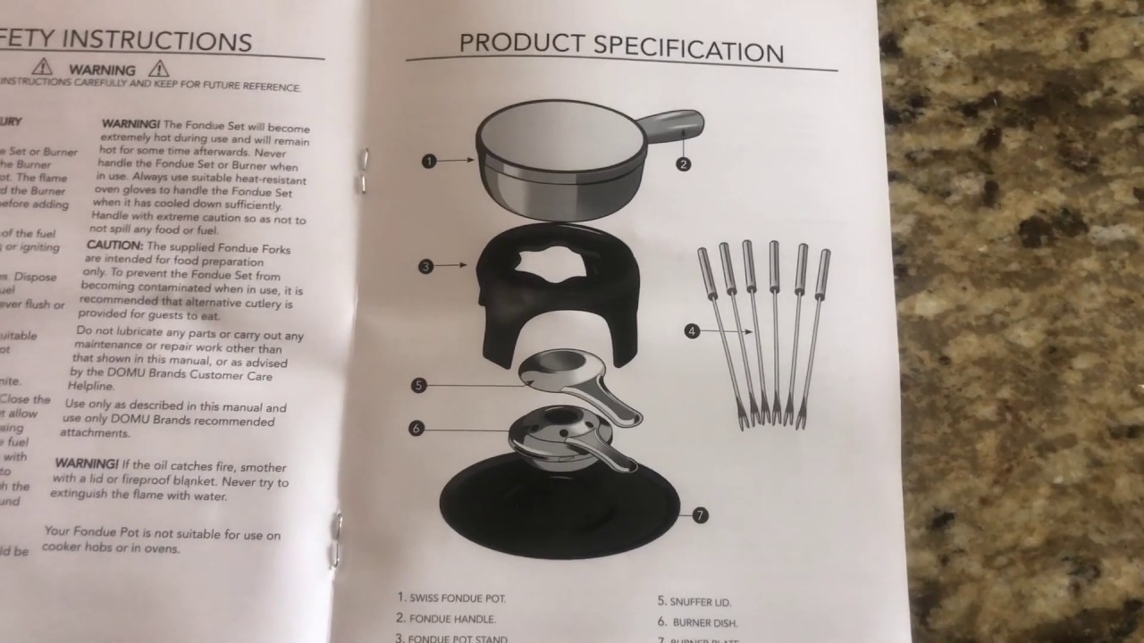 How do you fill & use the fondue burner? - Step-by-step instruction video -  BOSKA 853518 (EN) 