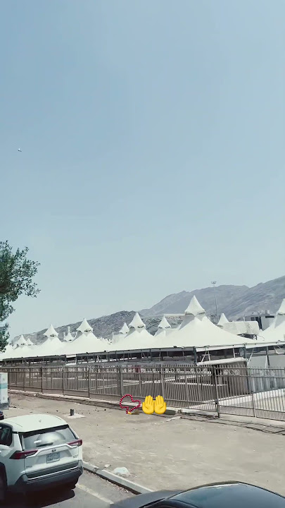 Beautiful view of Mina #makkah #kaaba #mina #hajj