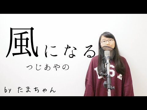 つじあやの / 風になる【映画「猫の恩返し」主題歌】(たまちゃん,Tamachan)【歌詞付 / フル(full cover) / 女子大生が歌ってみた 】