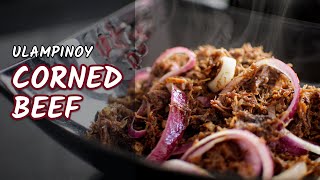 Better than canned CORNED BEEF | Easy to Cook Homemade Corned Beef Filipino Style | ULAM PINOY