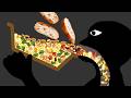 【Algodoo】Toilet while eating gratin｜グラタンを食べながらトイレをする人