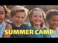 Summer camp ad template editable