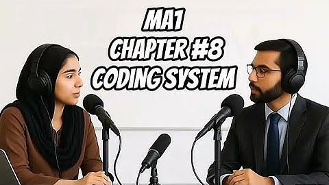 MA1 CHAPTER #8 CODING SYSTEM STUDYHUB EXPLANATION IN URDU/HINDI(EXAM PREP!!)#acca #accounting#study 