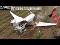 BRUTAL CRASH, The last flight of my new RC Boeing 787