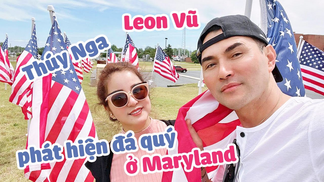 Thuý Nga và Leon Vũ đi khắp tiểu bang Maryland và phát hiện những viên đá quý hiếm
