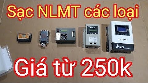 ⛔️ Các MẪU Sạc năng lượng mặt trời công suất từ 30A đến 60A - Shop Solar