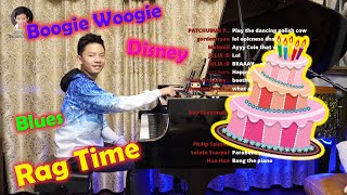 EPIC Happy Birthday in Different Styles - Rag Time, Boogie Woogie, Spooky - Live on LiveStream!