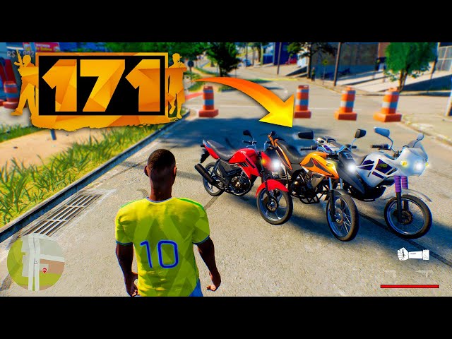 Game 171: veja as motos Honda 'camufladas' no GTA brasileiro