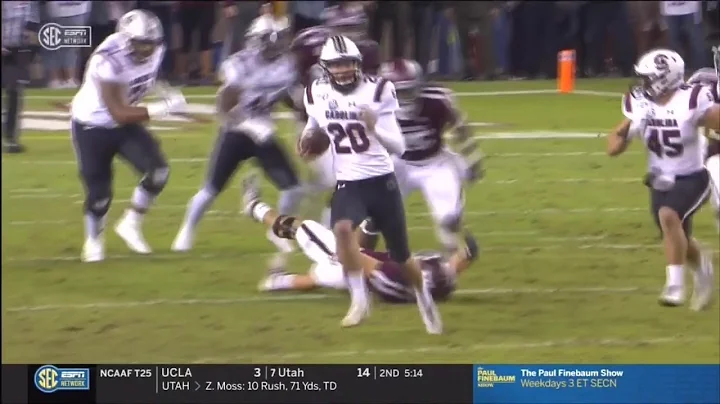 2019 USC vs Texas A&M - Joseph Charlton 10 Yd Run