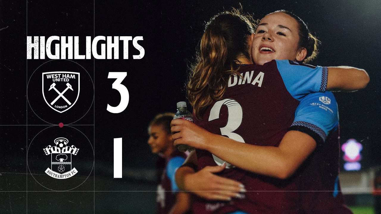 West Ham Women 3-1 Southampton | Women's Players Cup