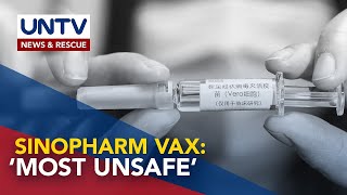 Chinese doctor claims Sinopharm vaccine 'most unsafe in the world’