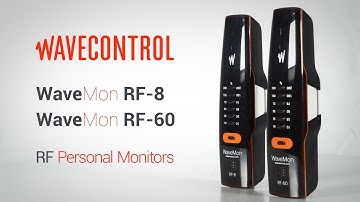 WaveMon RF-8 & RF-60 – Personal RF Monitors to secure your EMF safety at work