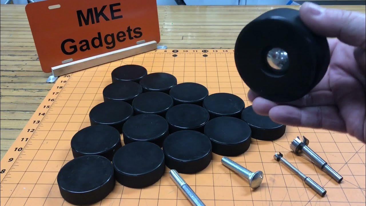 Hockey Puck Leveling Feet MKE Gadgets 120 YouTube