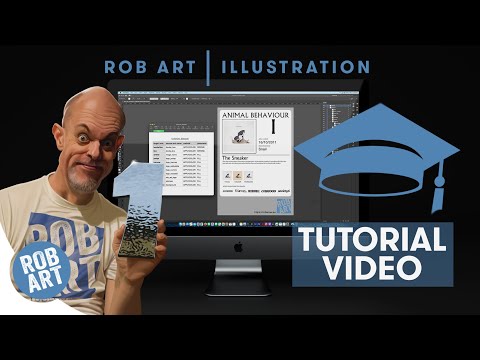 TUTORIAL EXTRA: VARIABLE DATA IN ADOBE ILLUSTRATOR - how to make images change and disappear!