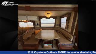Magnificent 2011 Keystone Outback Travel Trailer RV For Sale in Manheim, PA | RVUSA.com