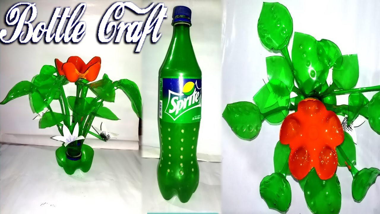 Bottle Craft Ideas Craft with plastic bottle Kreasi 