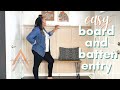 Super Easy DIY | Board and Batten Wall for Your Entry Area (Design Hack)