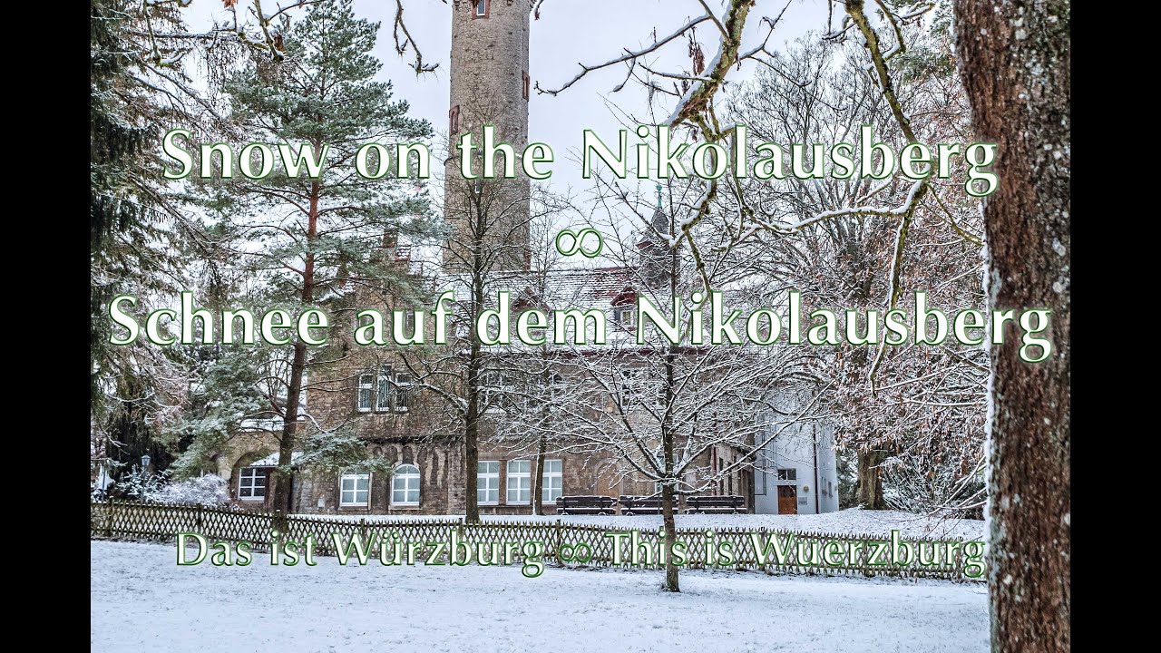 Snow on the Nikolausberg ∞ Schnee auf dem Nikolausberg | 2021 | This is Wuerzburg ∞ Das ist Würzburg