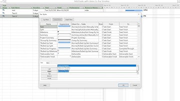Adjust Gantt Chart labels in Microsoft Project