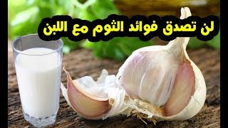 هل تعلم ماذا يحدث فى الجسم عند تناول الثوم مع اللبن لن تصدق فوائده الصحية !!